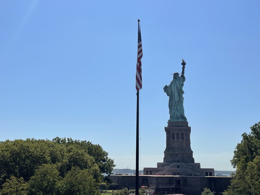 1 in New York City with a visit to the Statue of Liberty