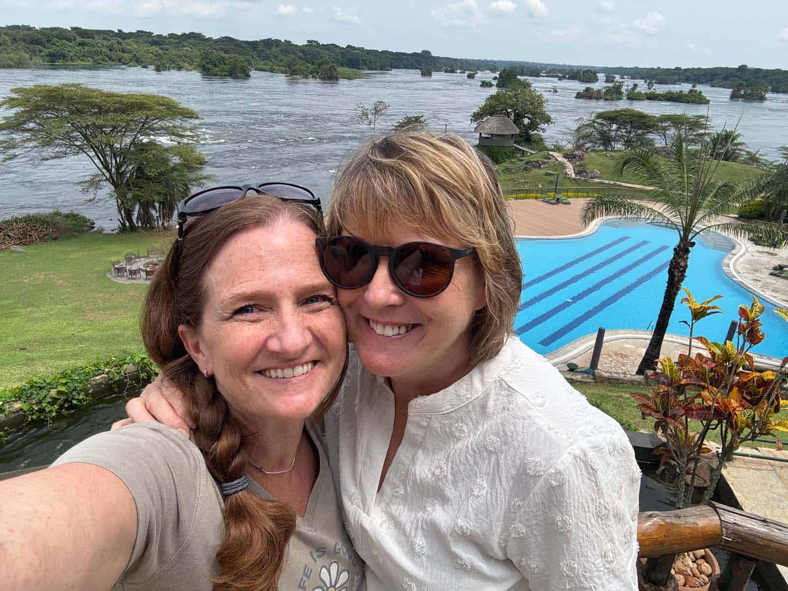 Seeing the Nile River for the first time