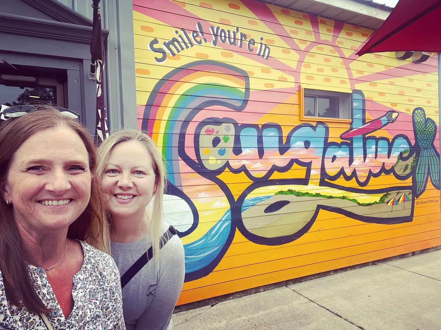 "Smile, you're in Saugatuck"