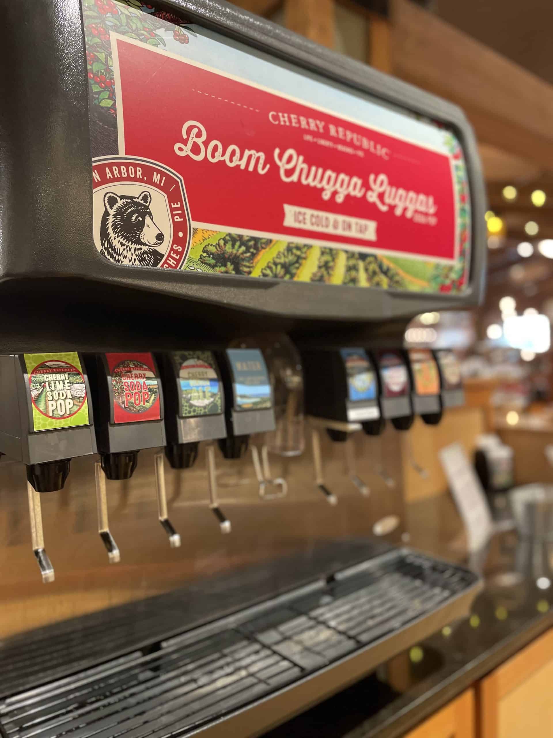 Cherry Republic soda fountain