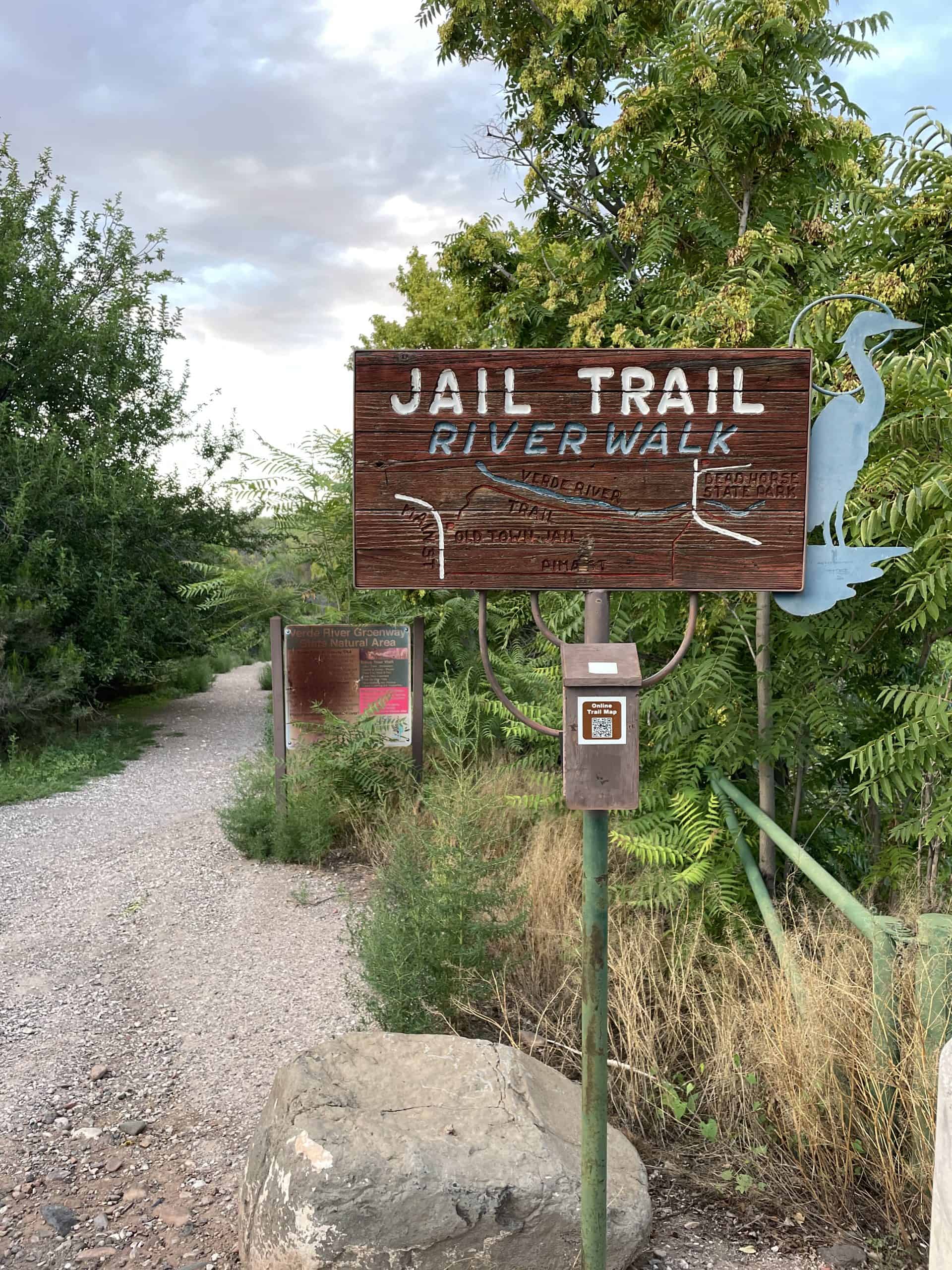 Jail Trail walking path
