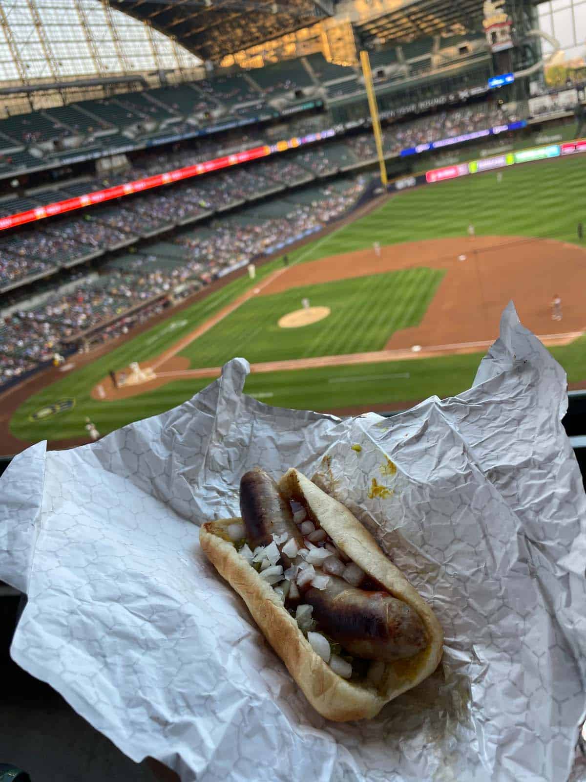 Baseball and hot dogs