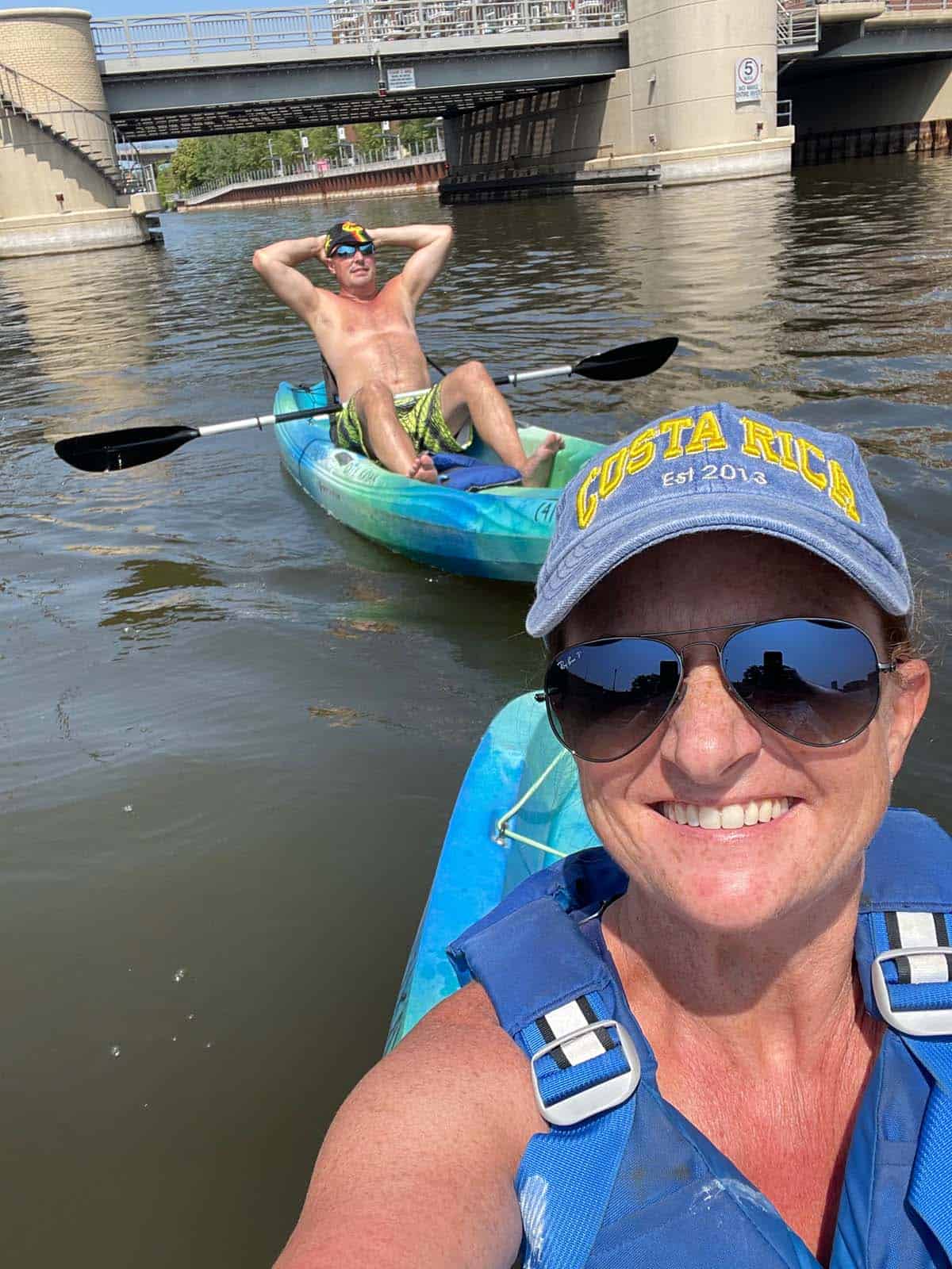 River kayaking