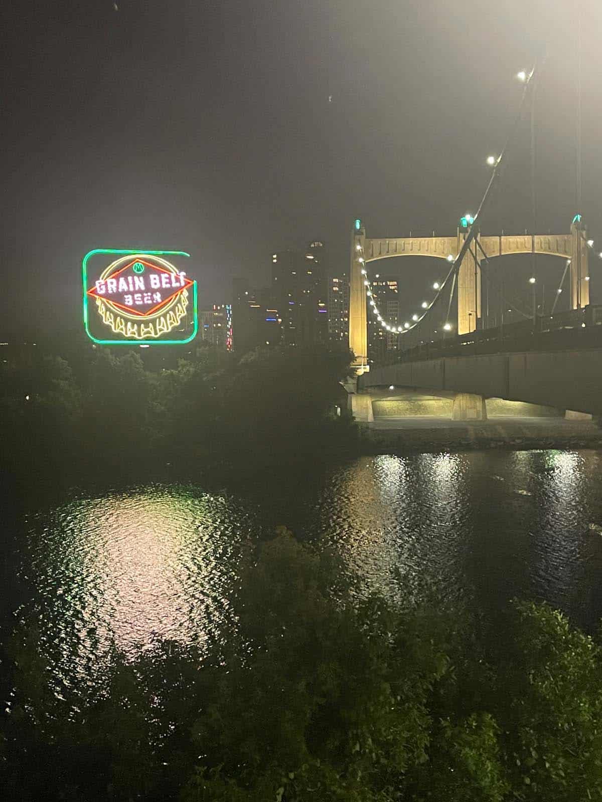 Grain Belt Beer Sign