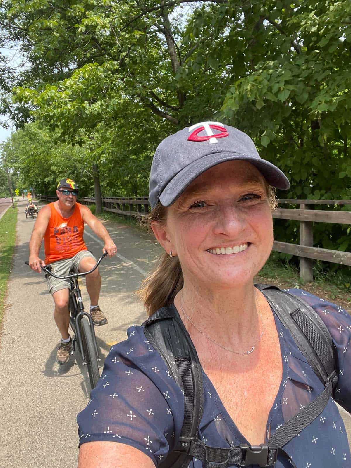Biking on the Grand Rounds Scenic Byway