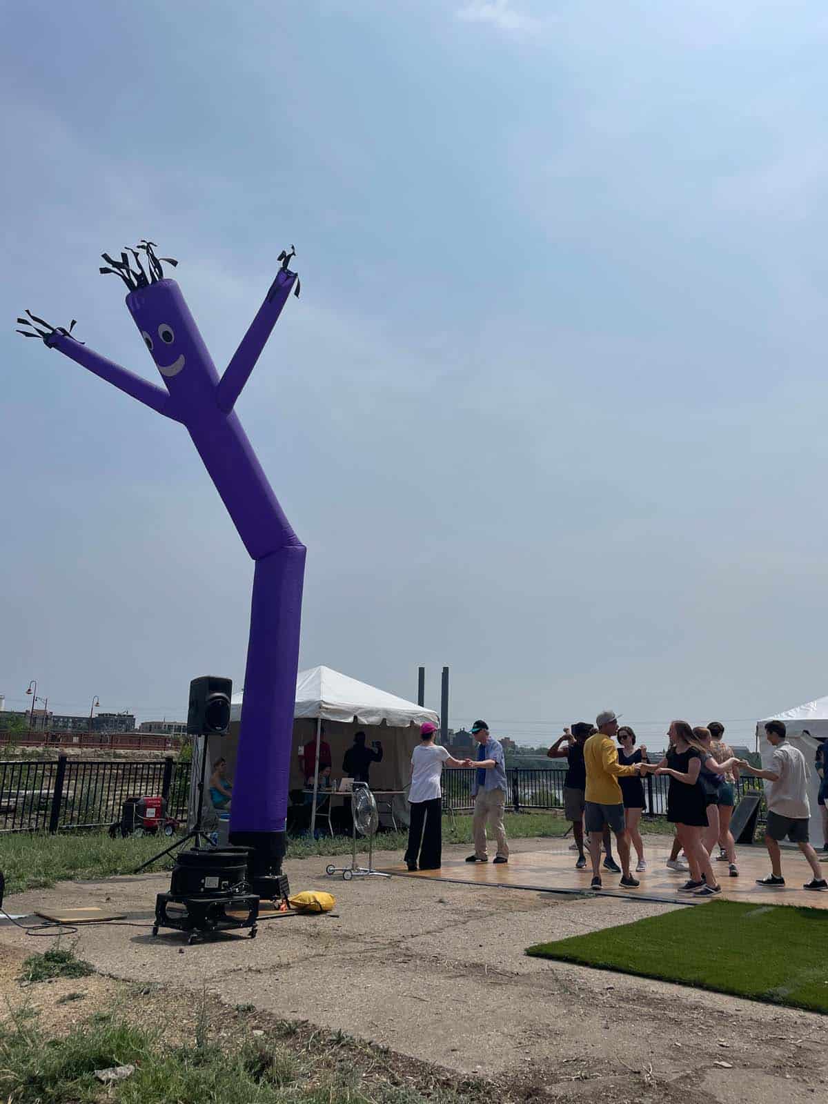 Dancing at the Mill City Farmers Market
