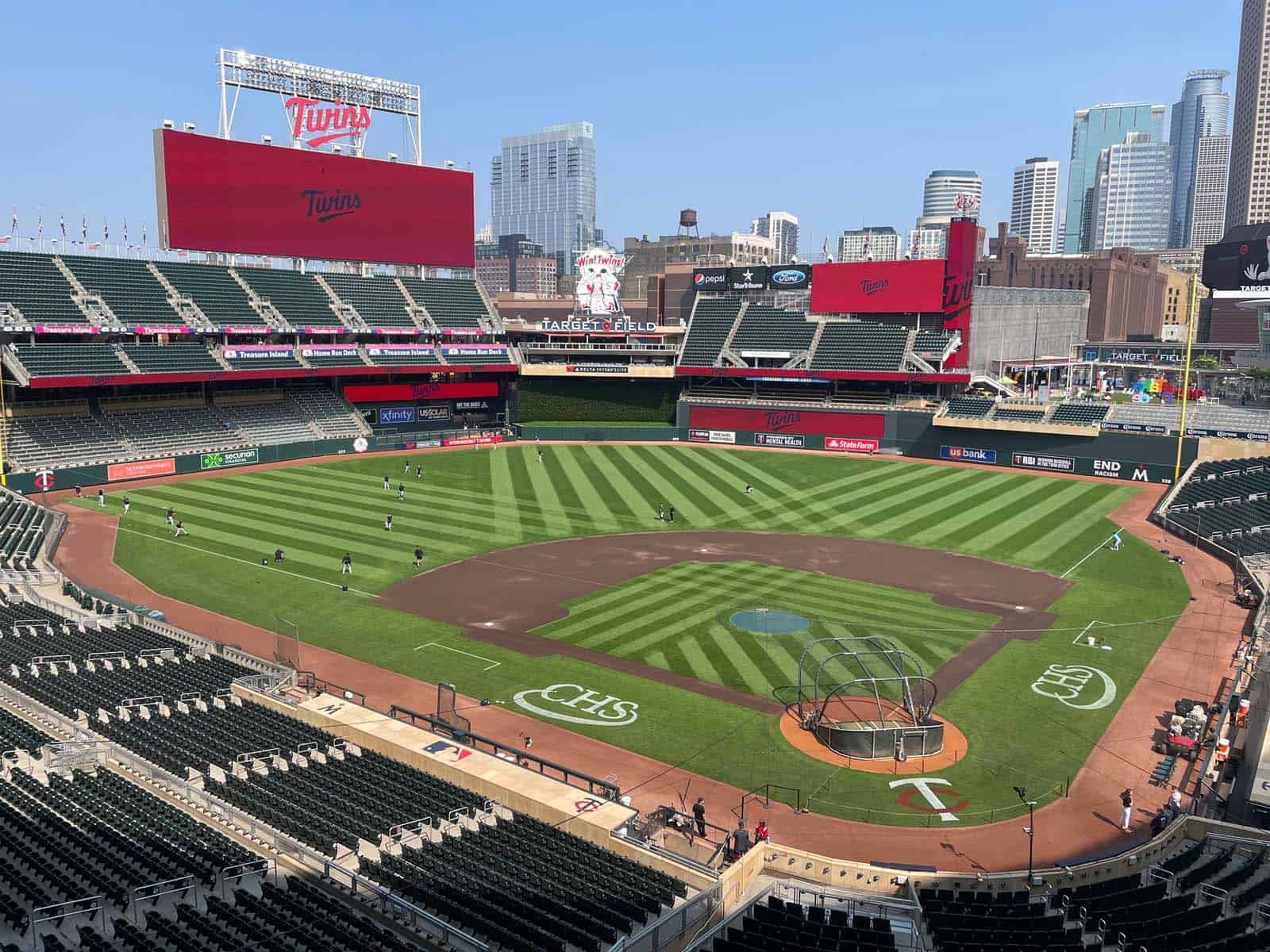 Stadium Tour view of the field