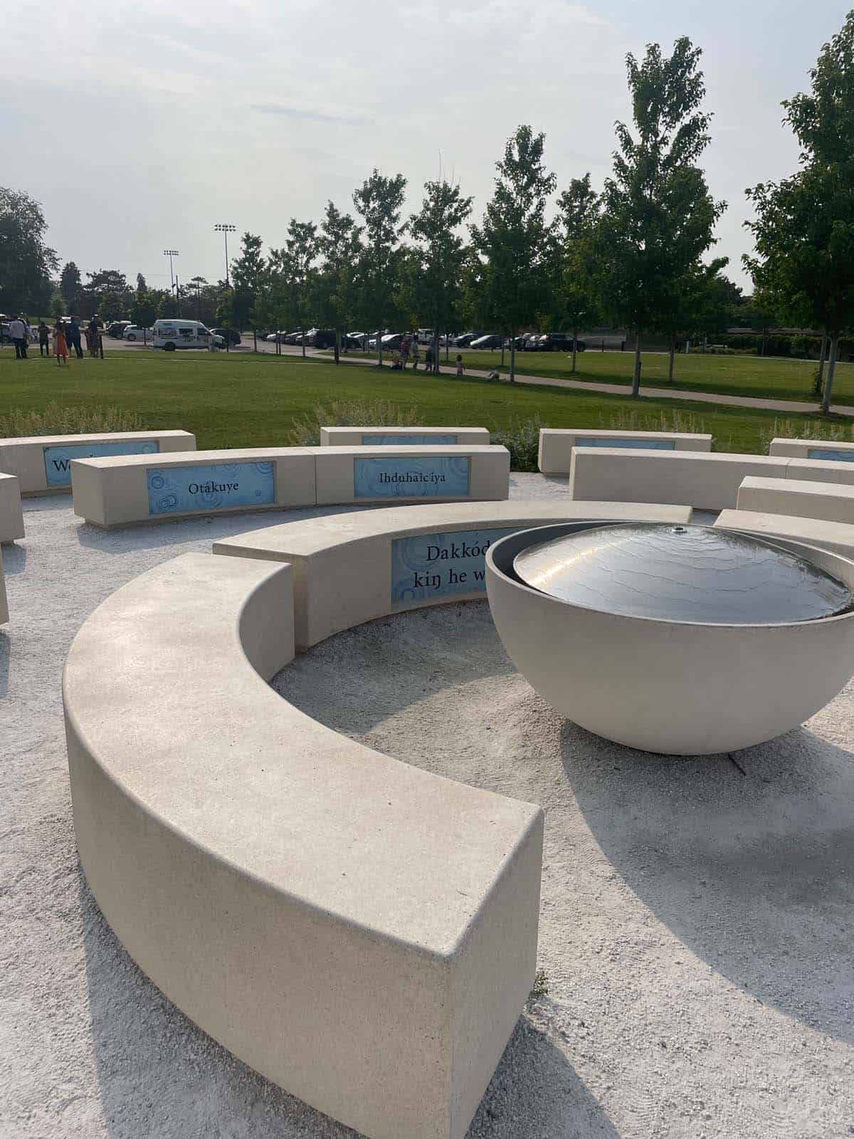 Sculpture Park peace garden