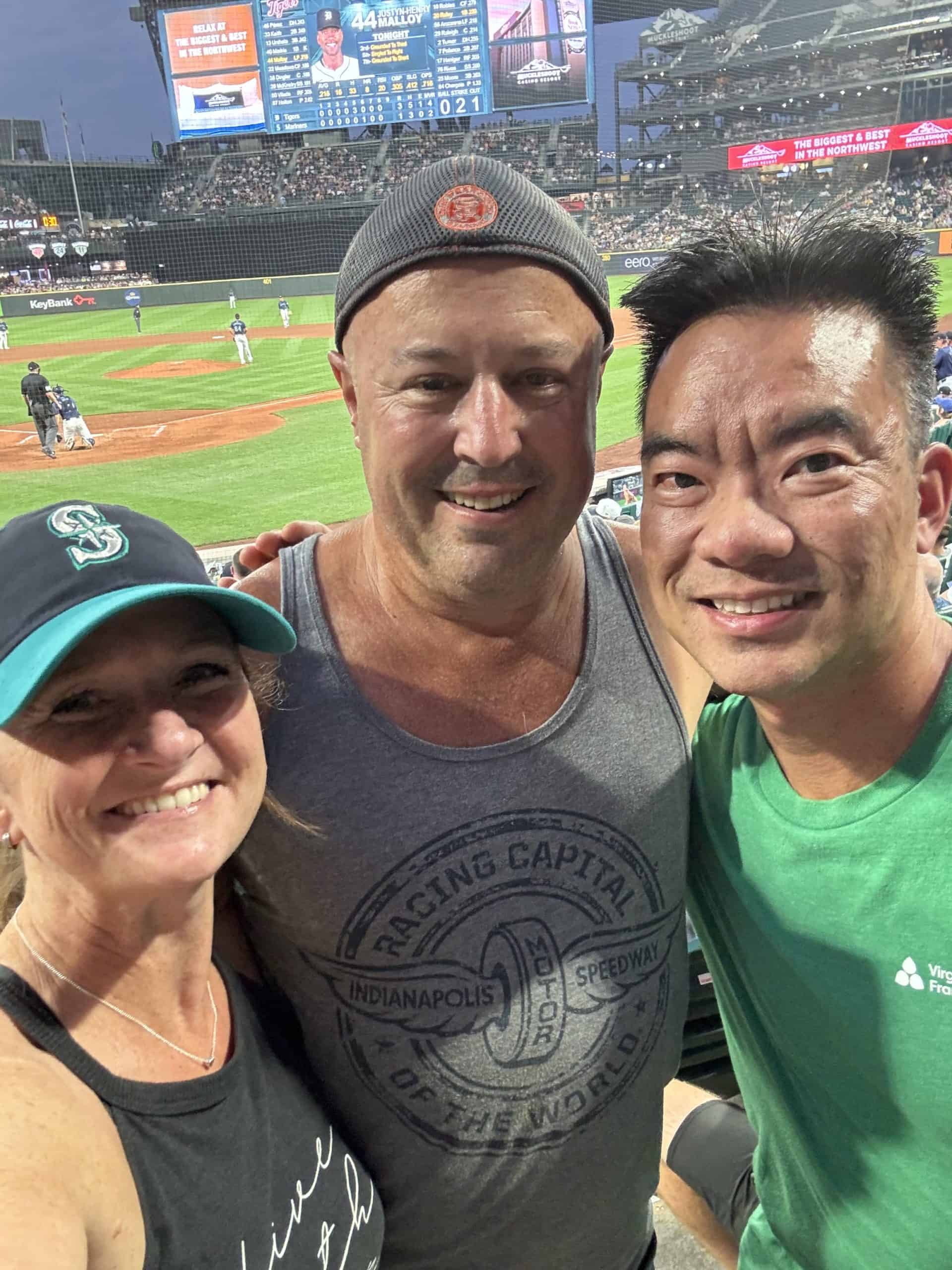 Friends at T-Mobile Park, Seattle