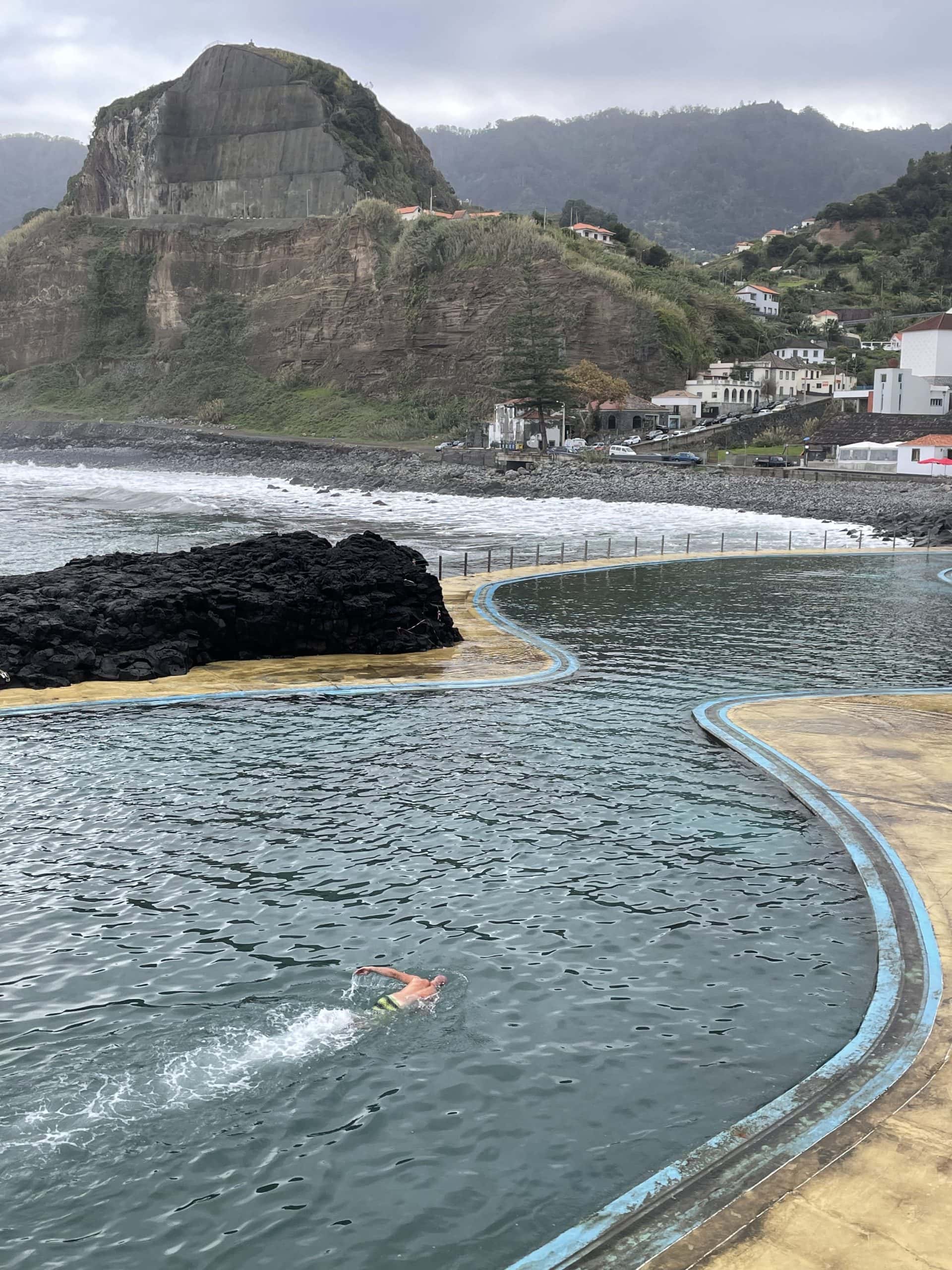 Oceanside natural pool on Madeira