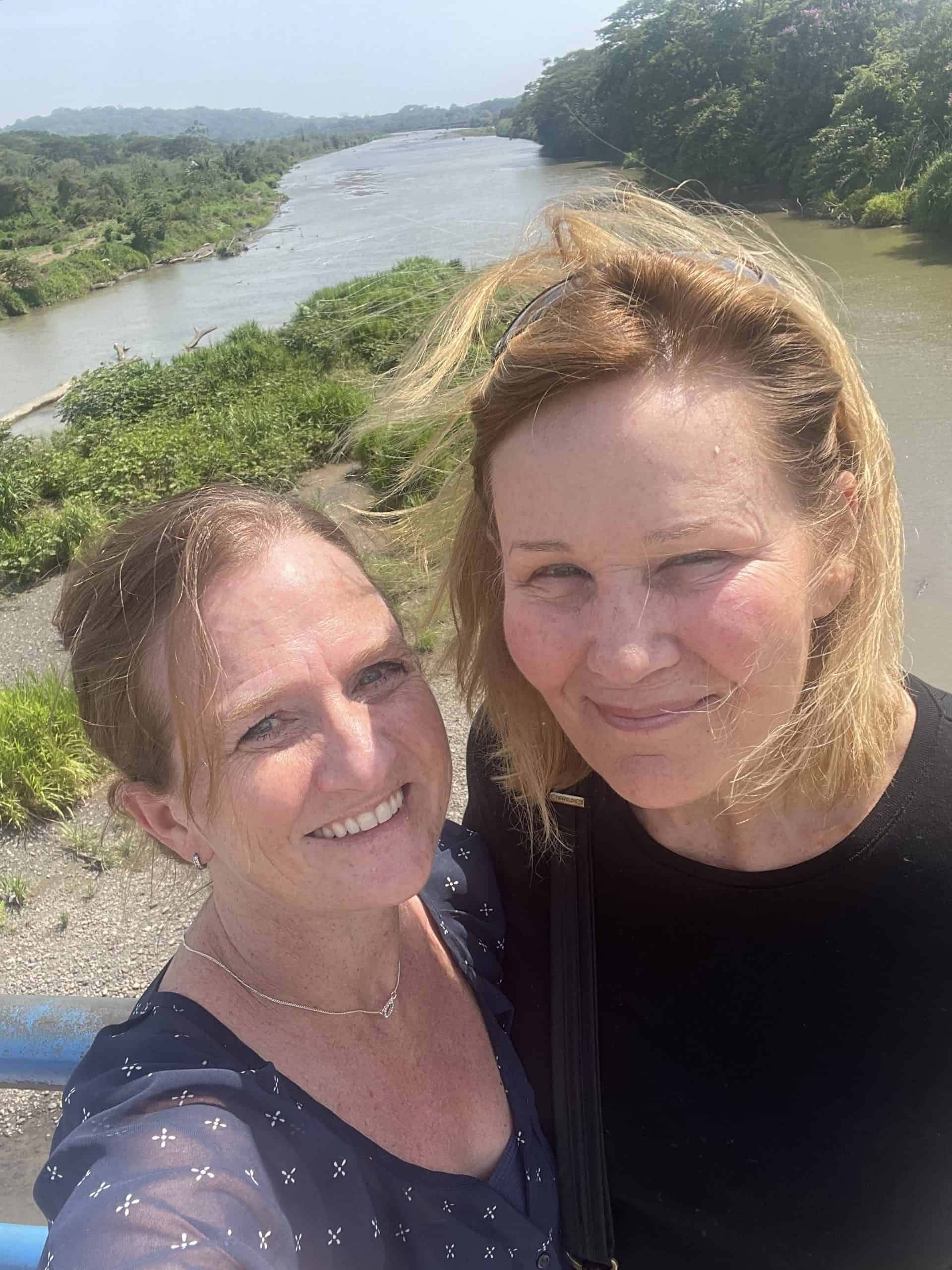 Standing on Crocodile Bridge