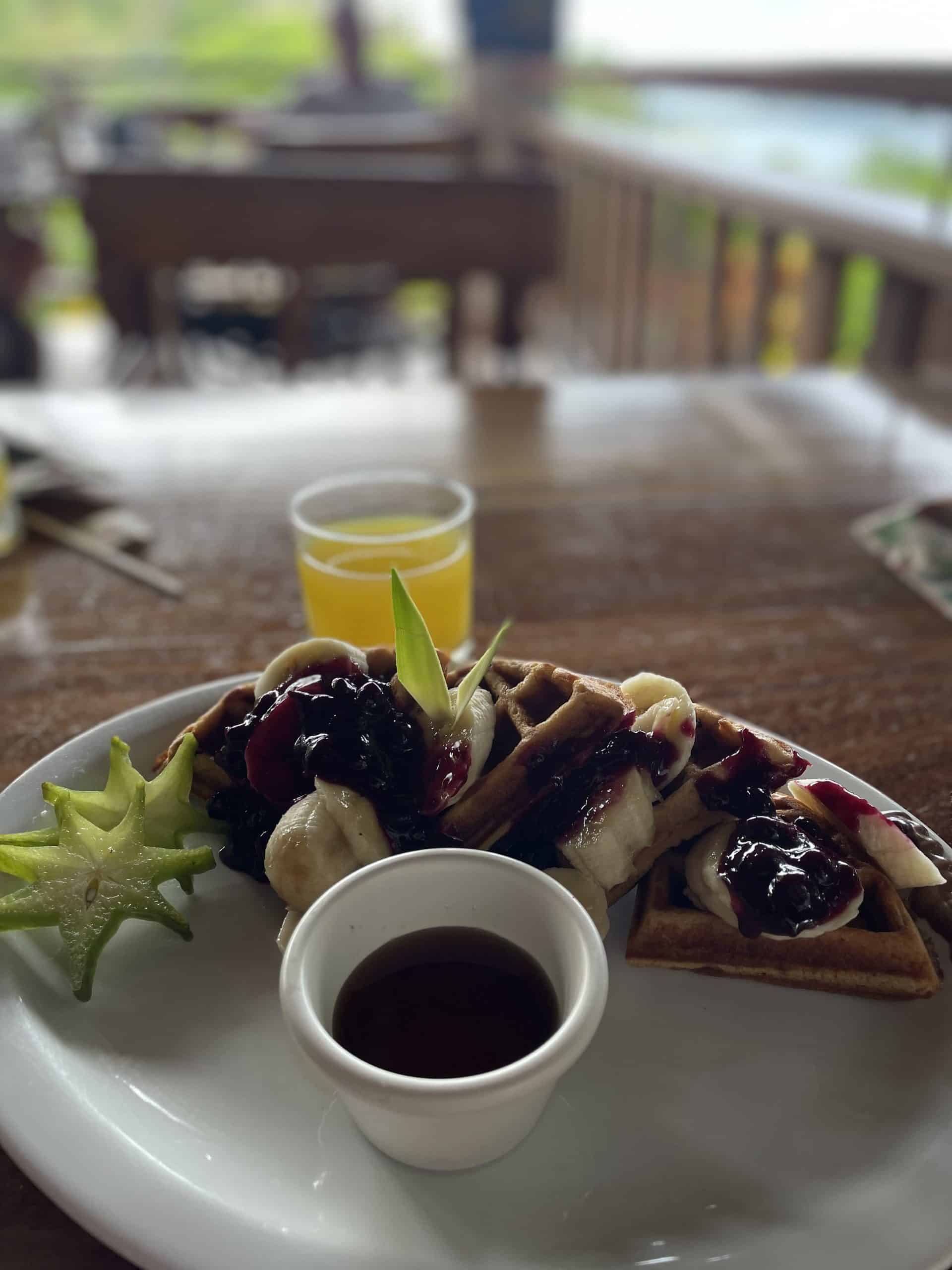Breakfast in the restaurant at Hotel Costa Verde