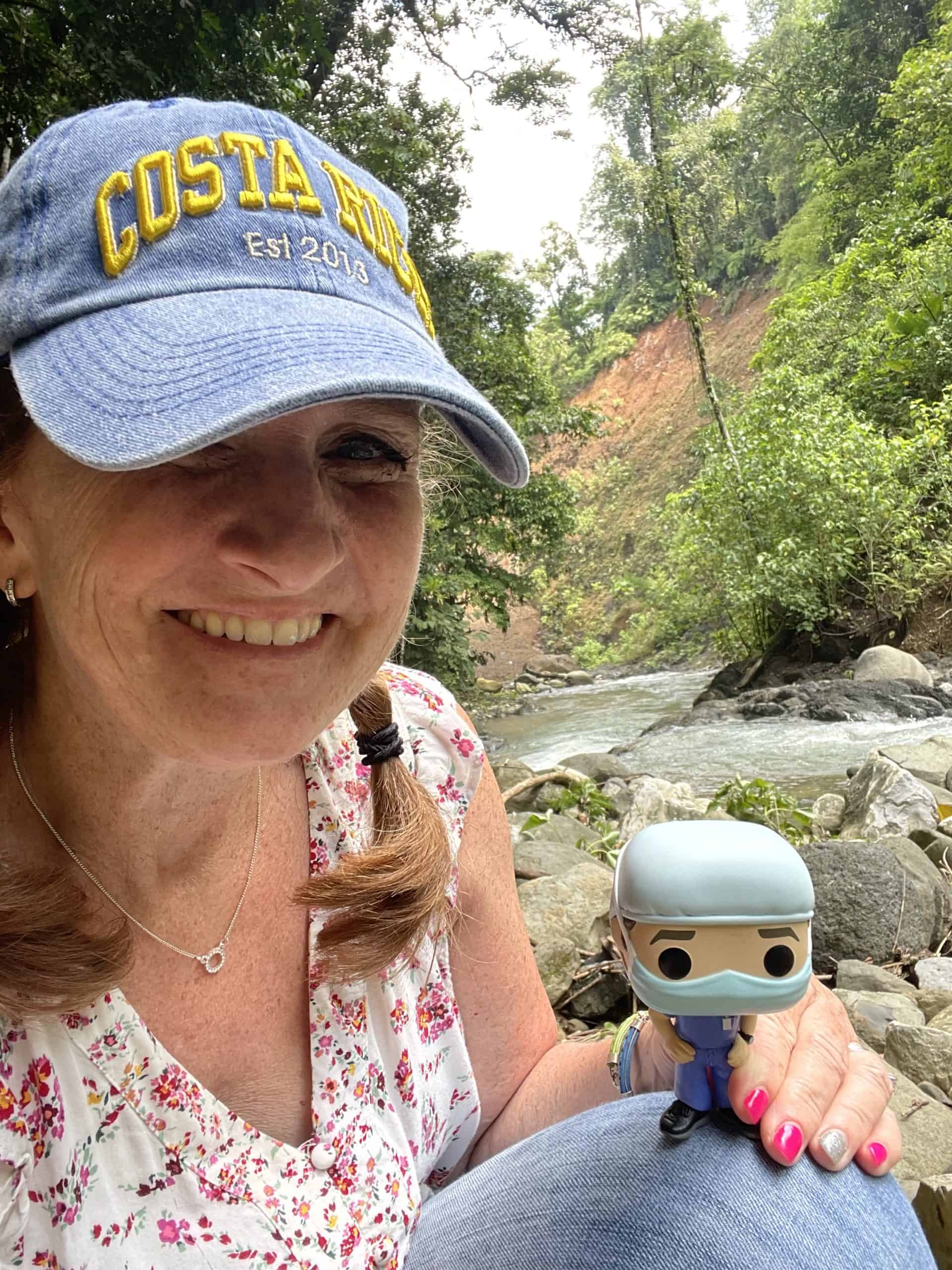 Took my little stow-away for a horseback ride