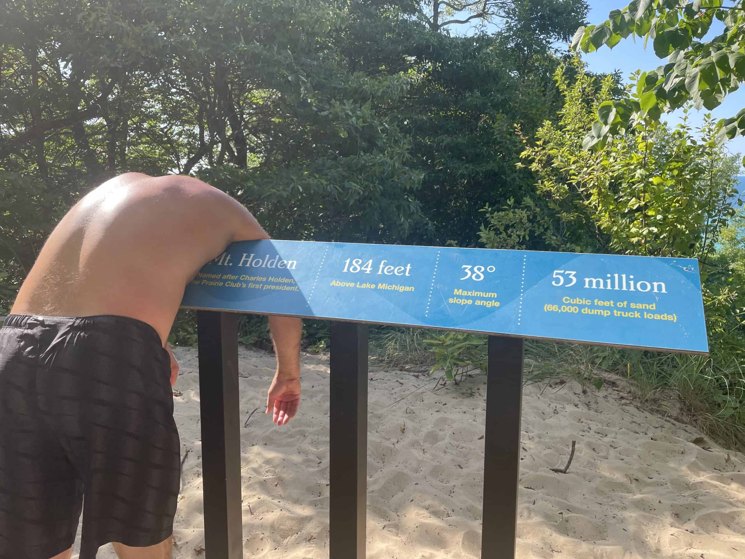 Dune #2 - Mt. Holden - 184 ft above Lake Michigan