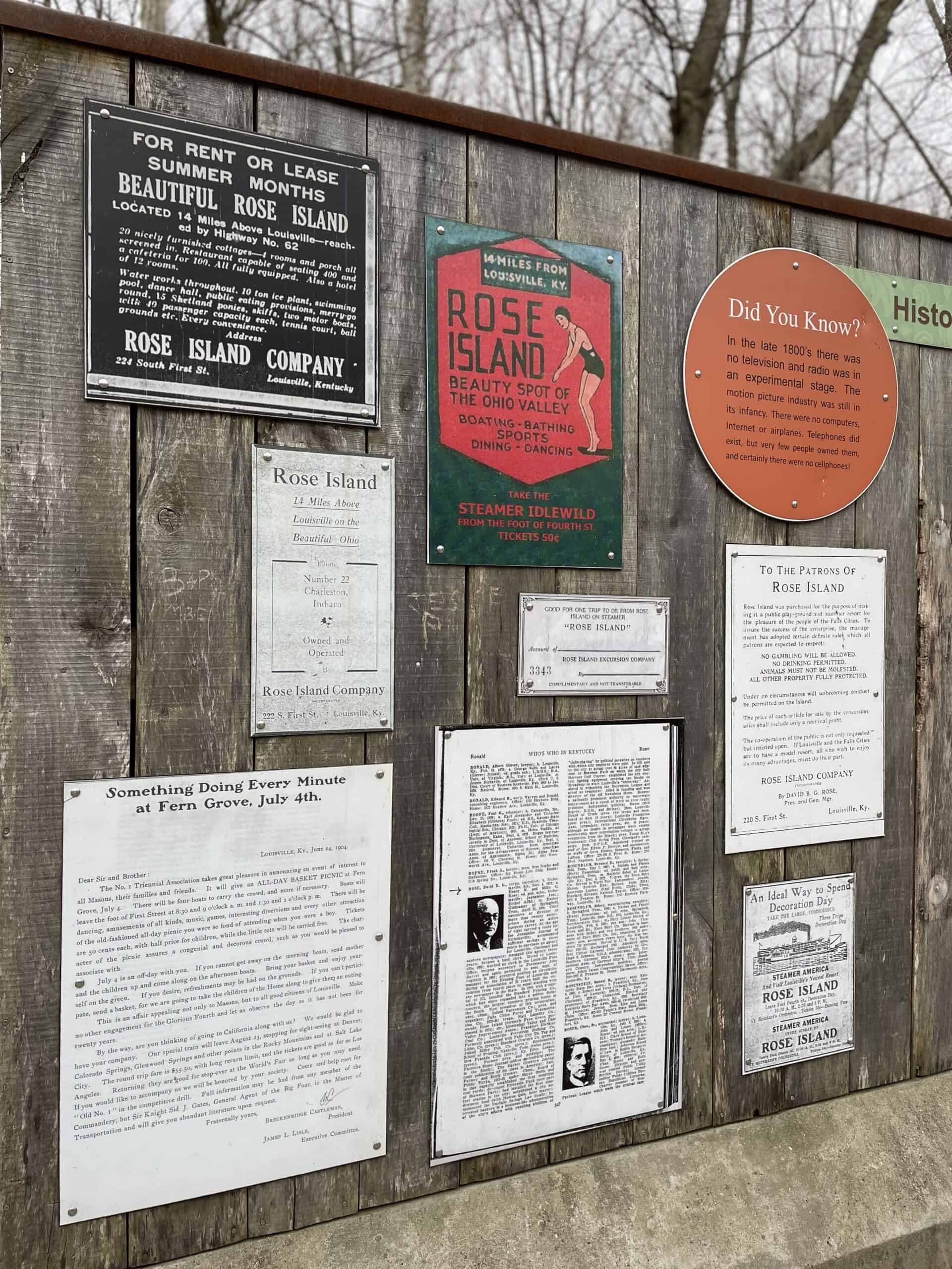 A Bit of Rose Island History | Charlestown State Park