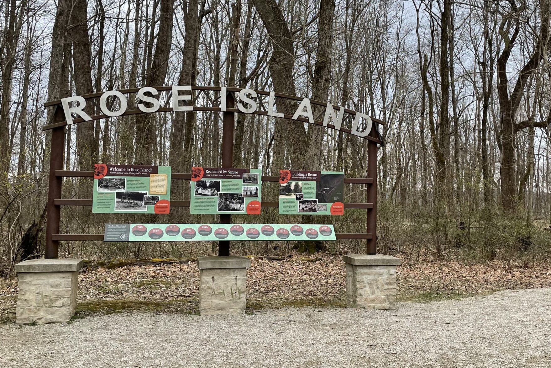 Rose Island at Charlestown State Park Indiana